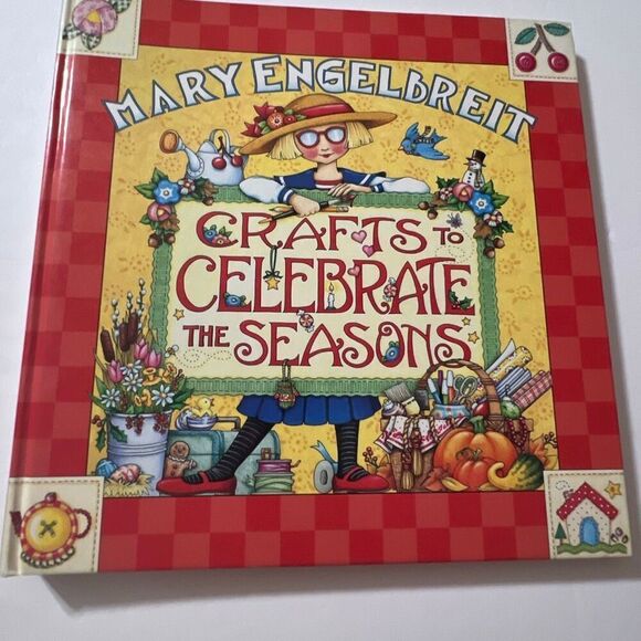 MARY ENGELBREIT Crafts To Celebrate The Seasons Book 1st Edition 1999 - Picture 1 of 9